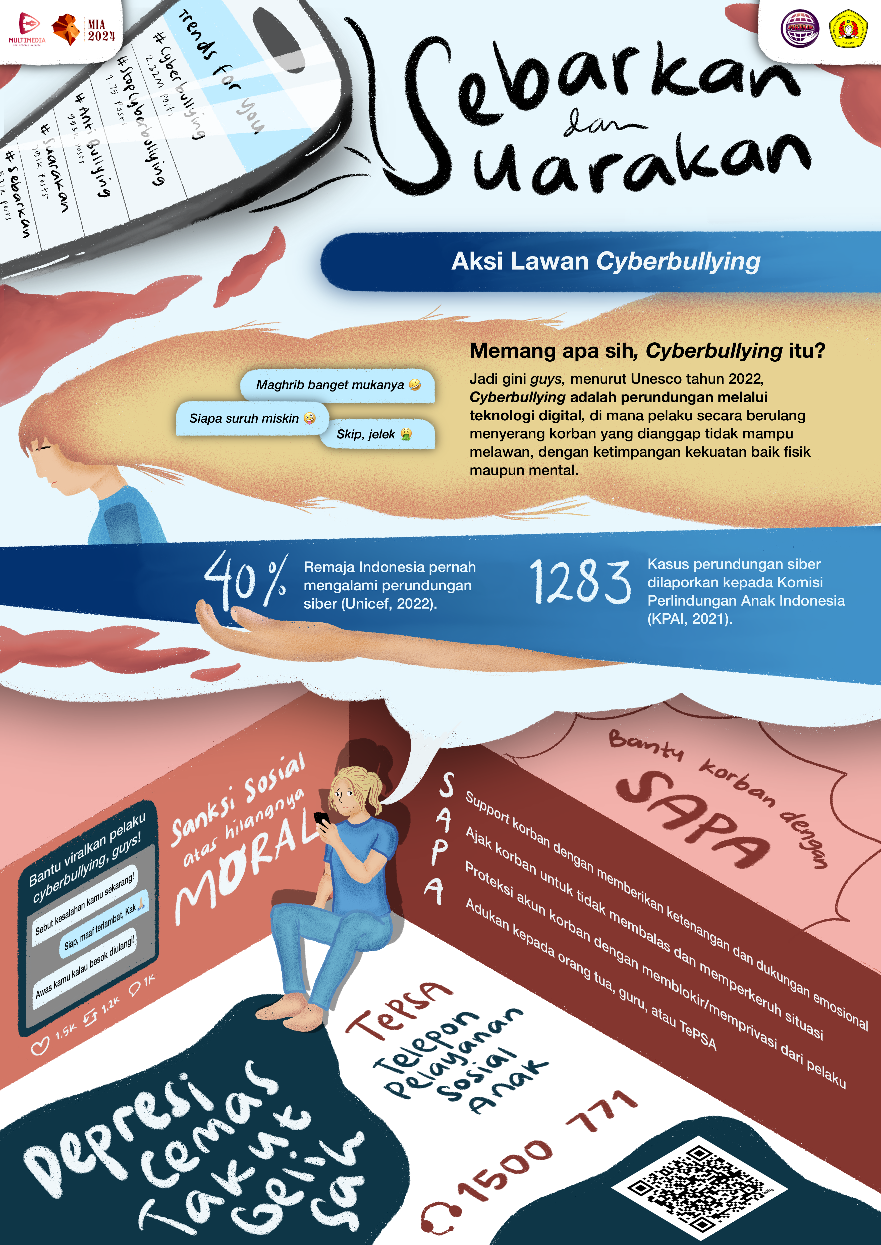 Spread the Case and Speak Up: Against the Cyberbullying